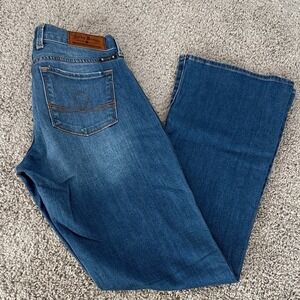 Lucky Brand Sofia‎ Boot Jeans Women's Blue Denim Size 8/29 Regular Flare